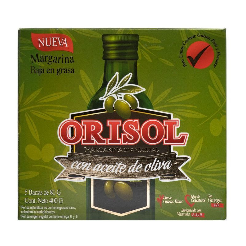 Margarina Orisol Caja 400gr