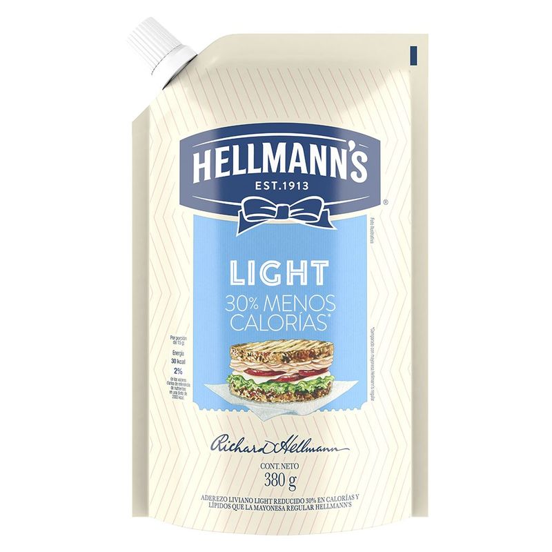 Mayonesa Hellmanns Light 380g
