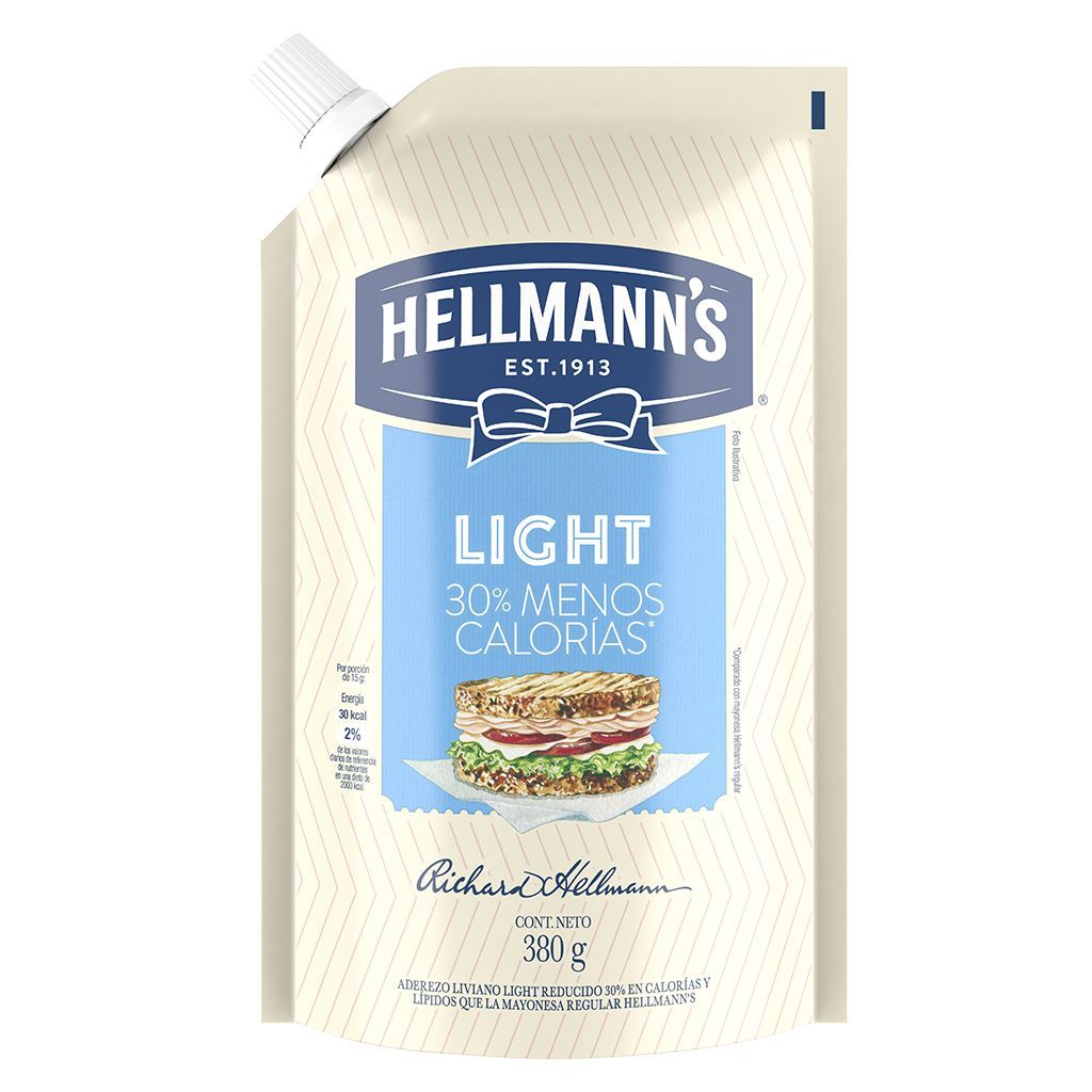 Mayonesa Hellmanns Light 380g