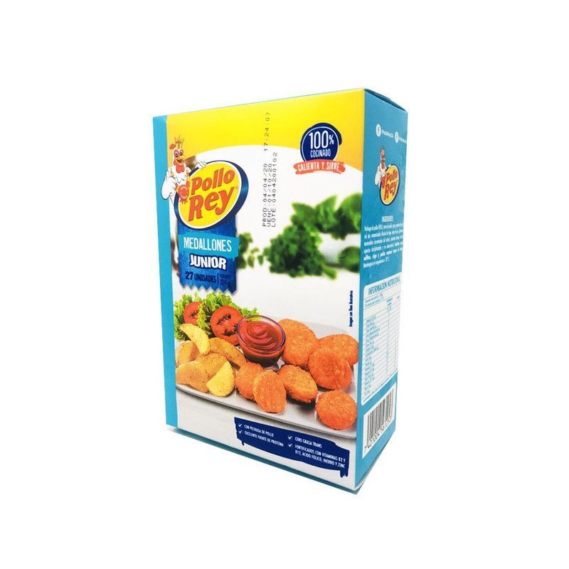 Medallon Junio Pollo Rey324g