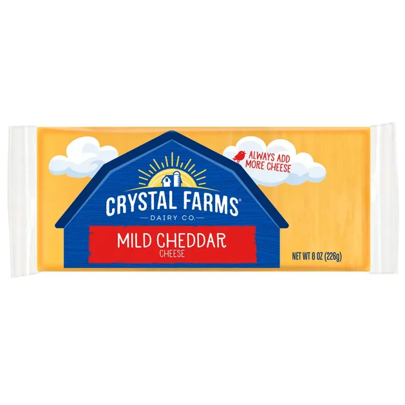 Mild Cheddar Crystal Farms 8oz