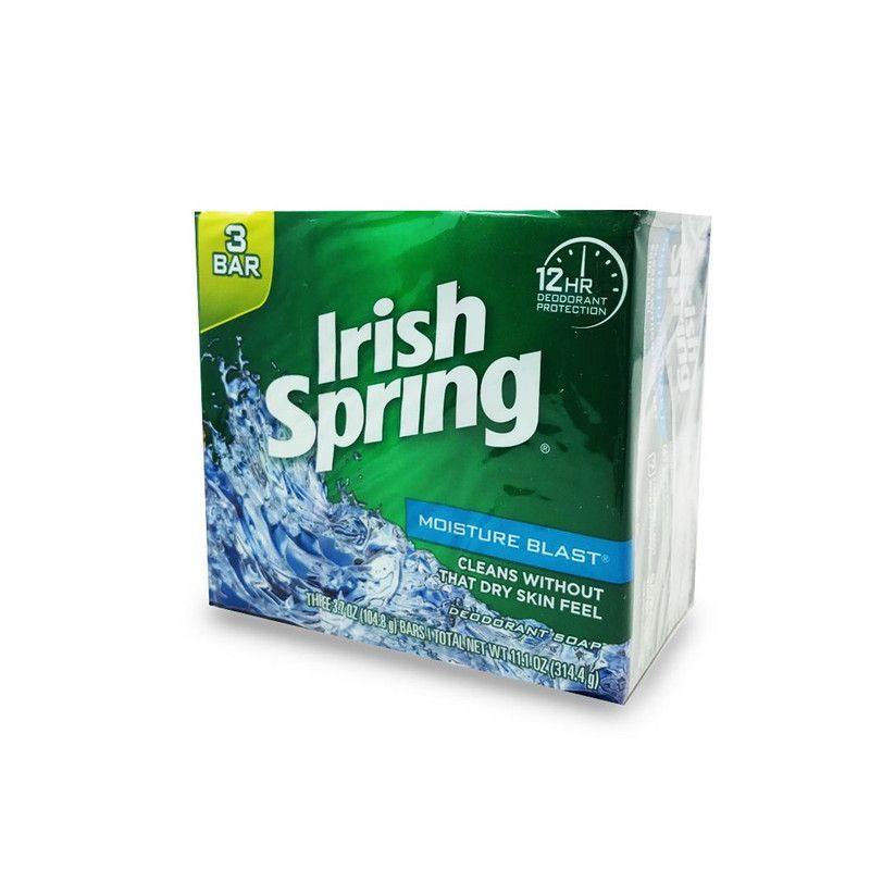Moisture Sopa Irish Spring 3ct