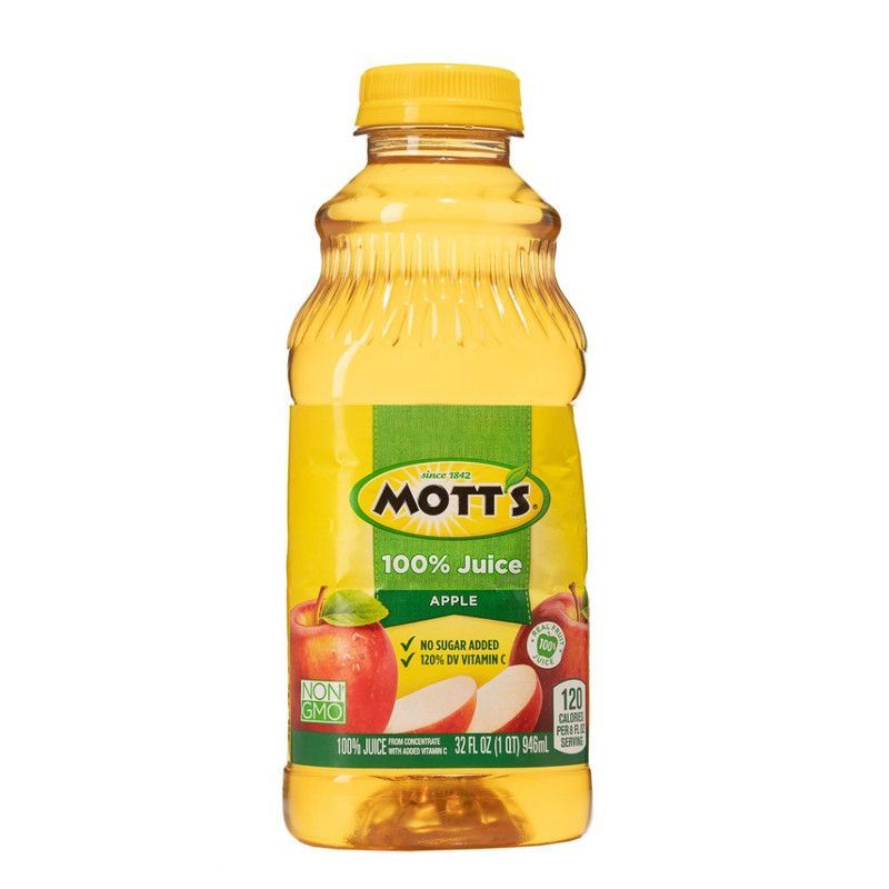 Motts Jugo Apple 32 Oz
