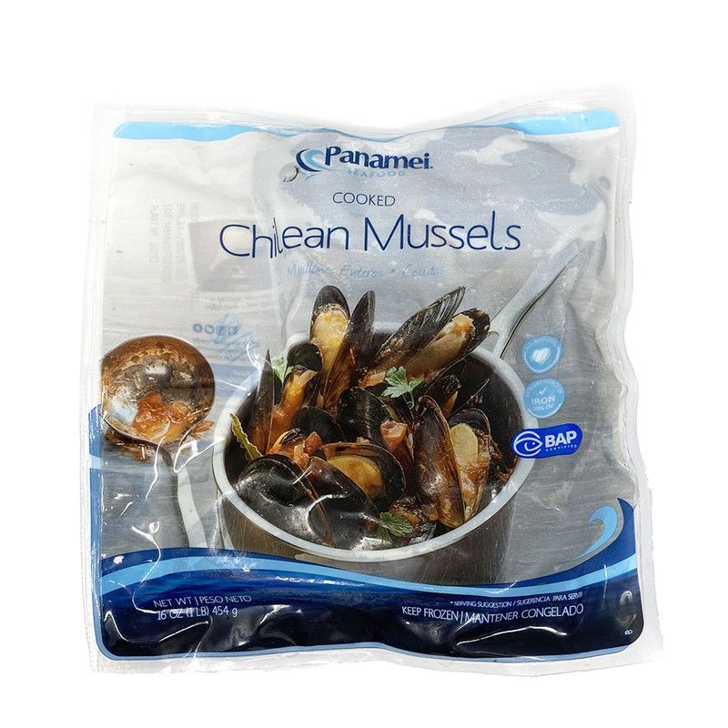Mejillon Entero Bolsa  1 Lb