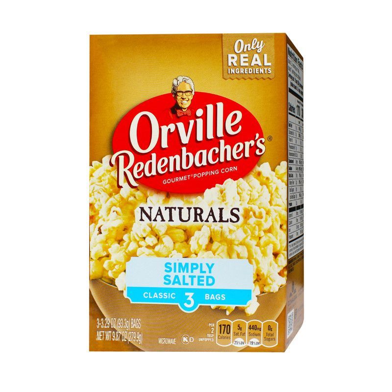 Natural Pop Corn Orville 9.9z