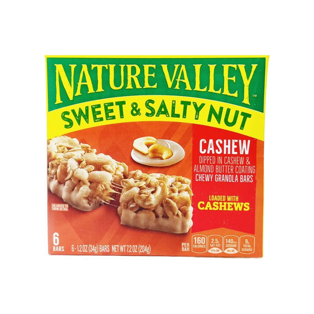 Nature Valley Cashew Bar 210g