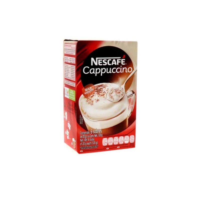 Nescafe Cappuccino 6sbrs 120gr