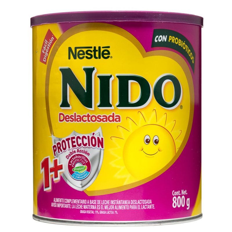 Nido Kinder 1+ Deslact 800gr