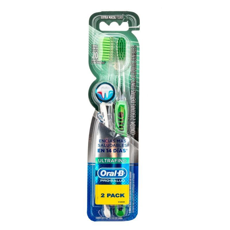 Oralb Cepillo Ultrafino 2unds