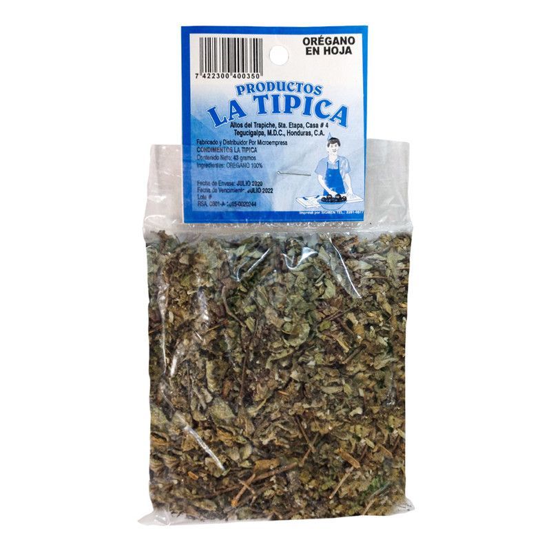 Oregano En La Hoja La Tipica
