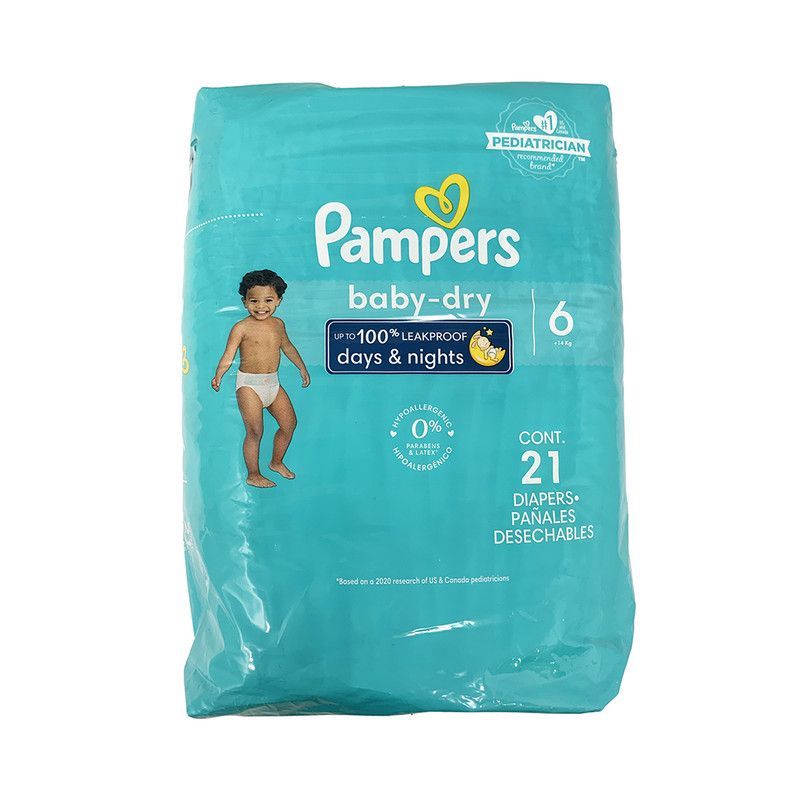 Pampers Baby Dry 6 (35+lb)21ud