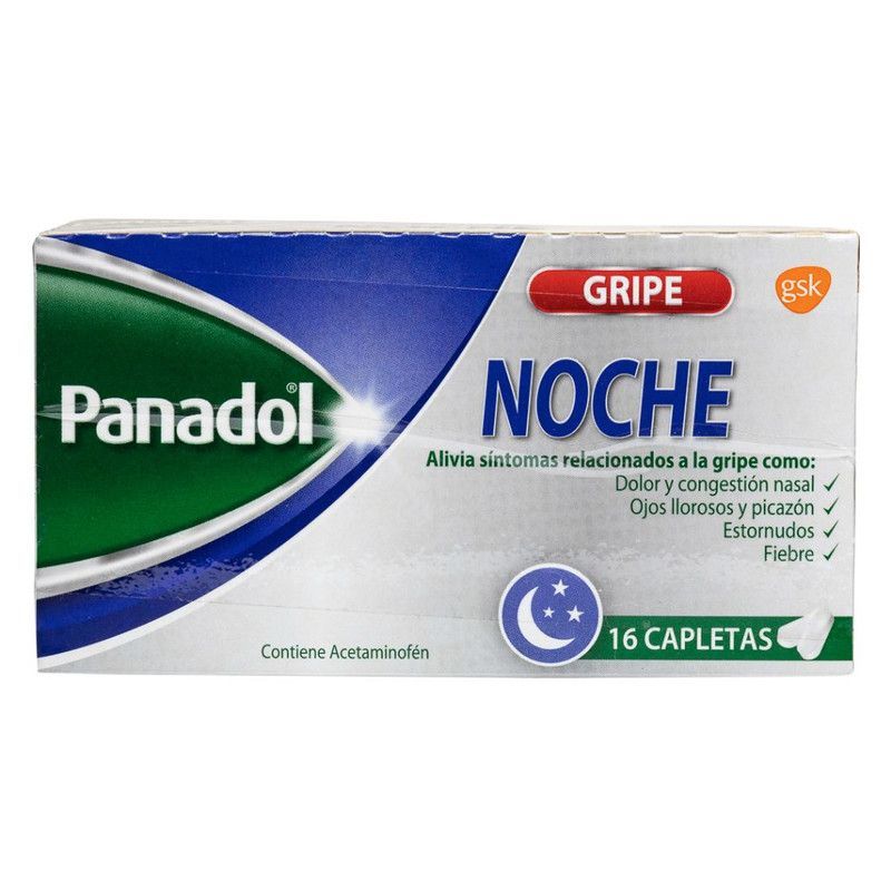 Panadol Gripe Noche 16 Tb
