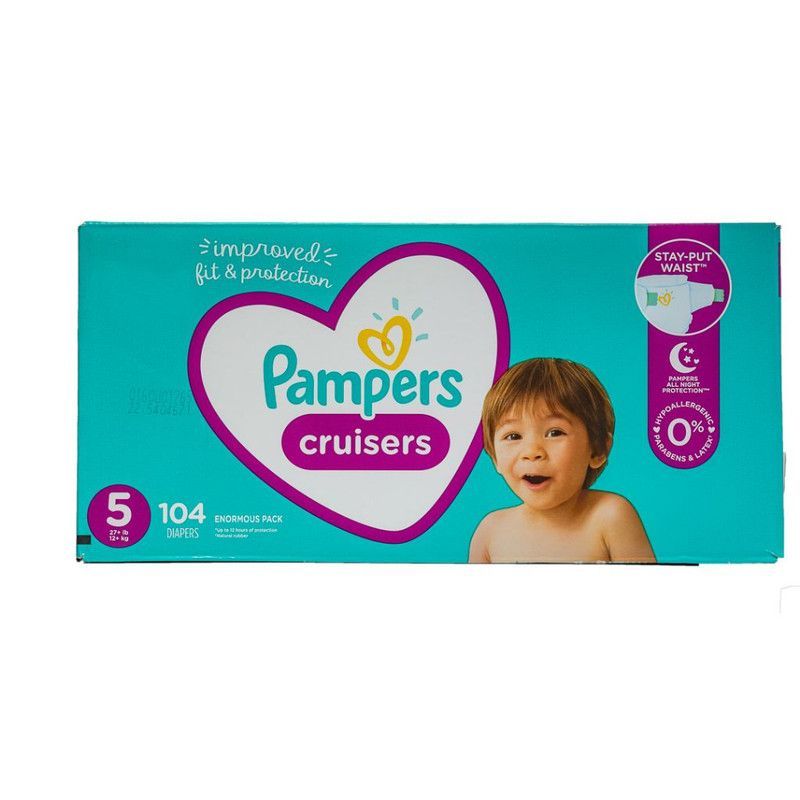 Panales Pampers 5 Cruisers 104