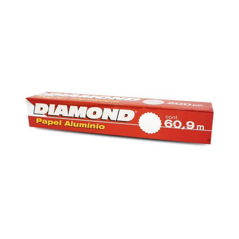 Papel Aluminio Diamond 200 Ps