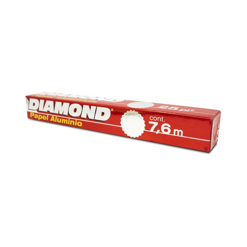 Papel Aluminio Diamond 25 Ps