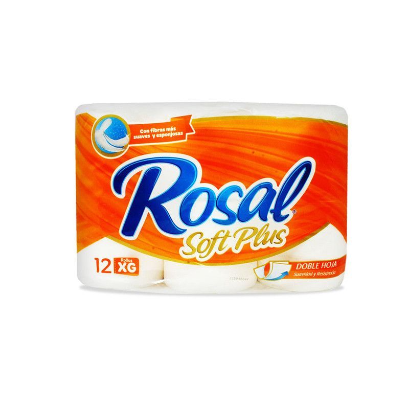 Papel Hig Rosal Naranja 12rll