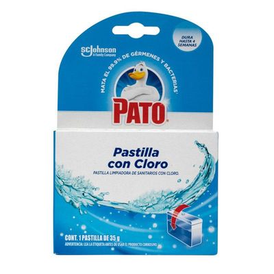 Pastilla Con Cloro Pato 35g