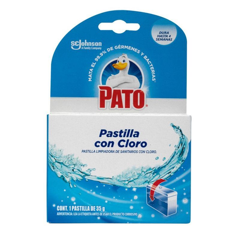 Pastilla Con Cloro Pato 35g