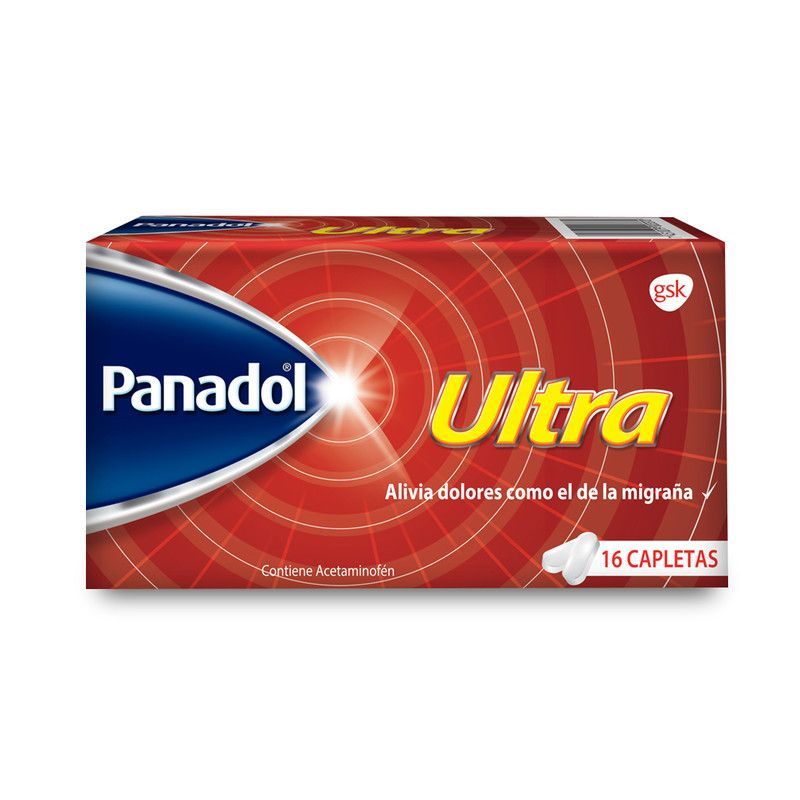 Pastilla Panadol Ultra 16tb
