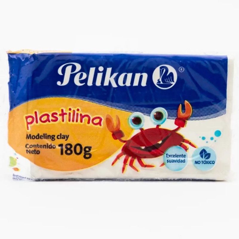 Plasticina 06700118 180g Blanc