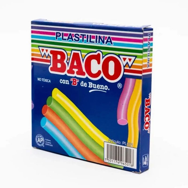 Plasticina B-1 C/10 Barras Bac