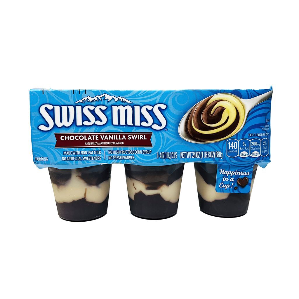 Puddin Vainilla Choco Swiss Mi