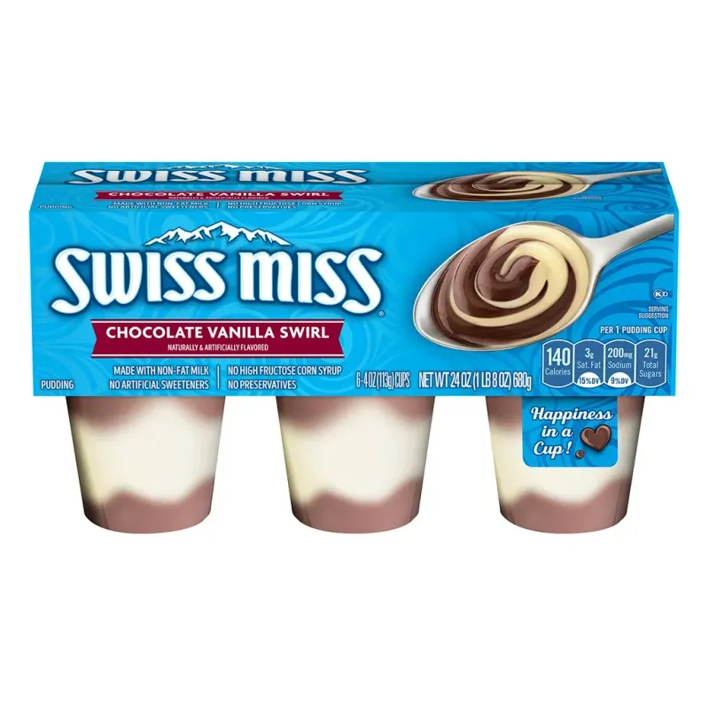 Puddin Vainilla Choco Swiss Mi