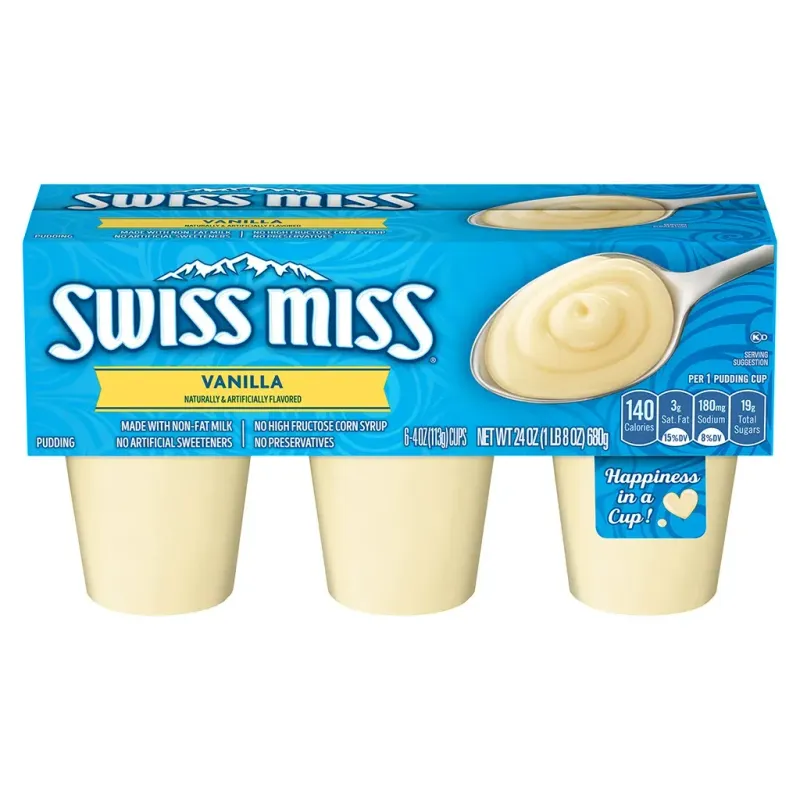 Pudding De Vainilla 6pk 24 Oz