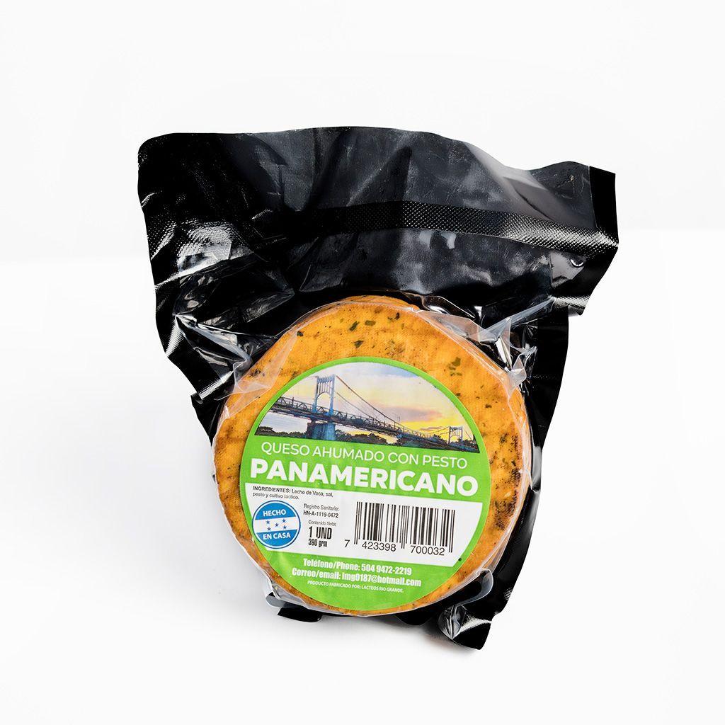 Queso Ahumado Con Pesto Und