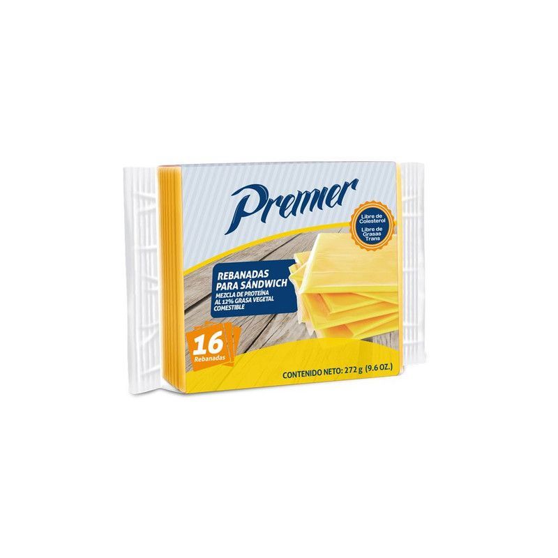 Queso Rebanado Premier 302g