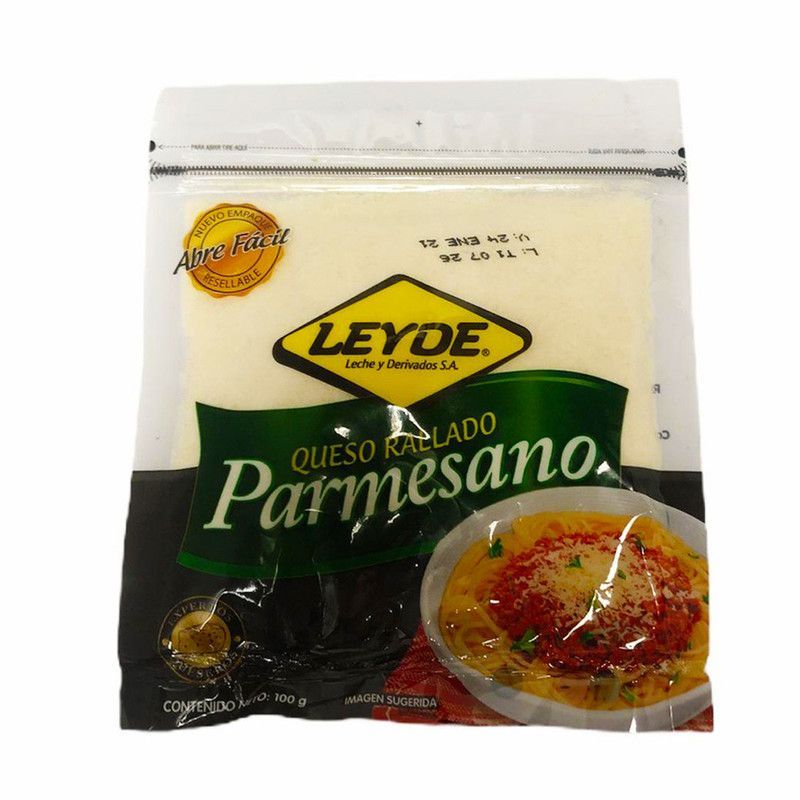 Queso Parmesano Rayado 100g
