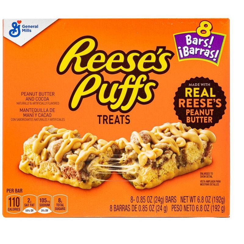 Reeses Puffs Treats 6.8 Oz