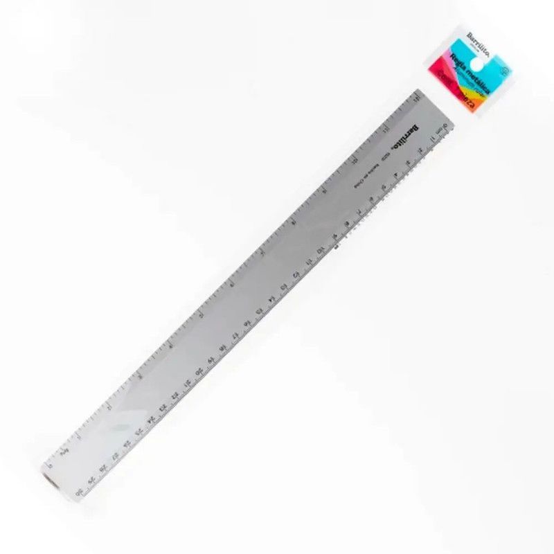 Regla 1023-30cms Alum.secreta