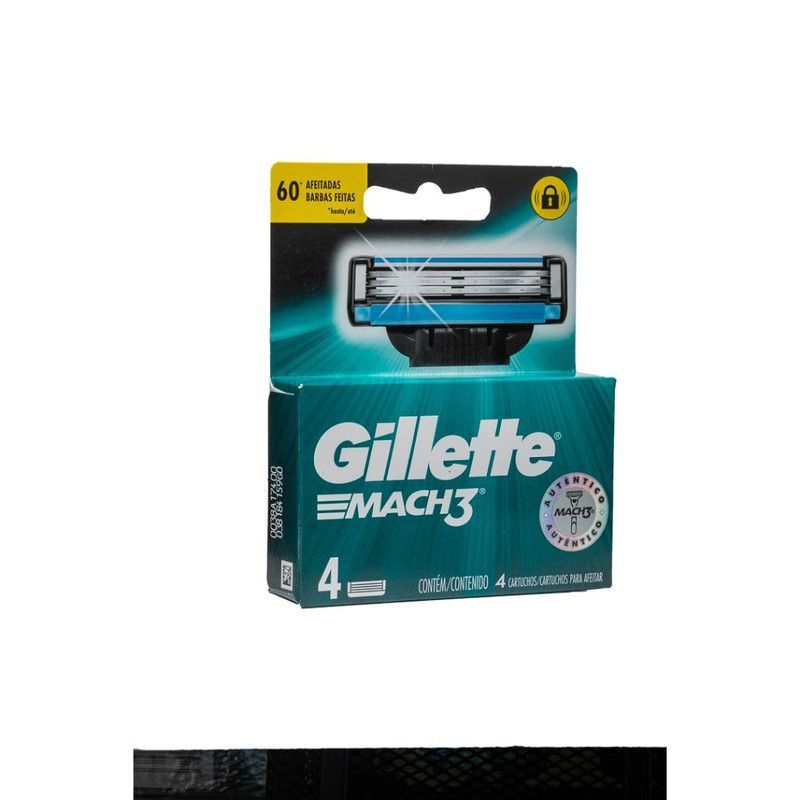 Repuesto Afeitar Mach 3 4u