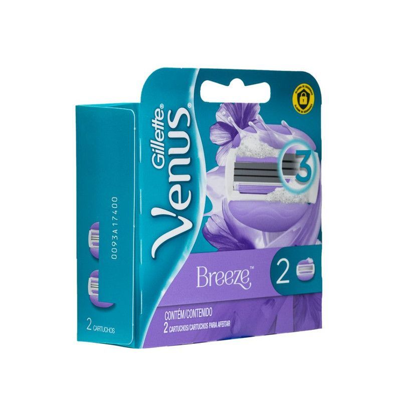 Repuesto Afeitar Venus Brz 2u