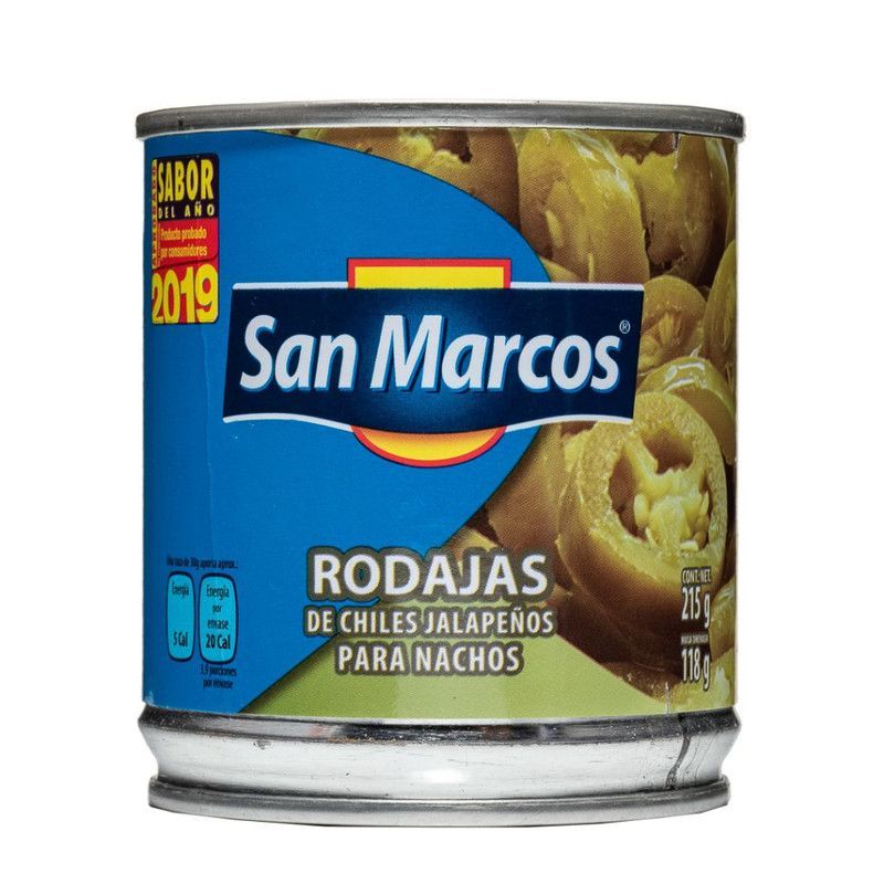 Rodaja Jalapeno Sanmarcos 215g