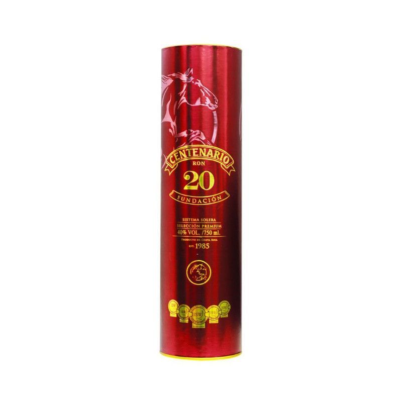Ron Centenario 20  Años 750 Ml