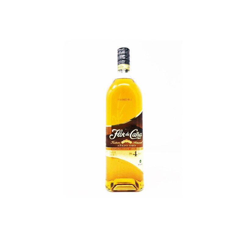 Ron Flor De Caña Oro 4a 1lt