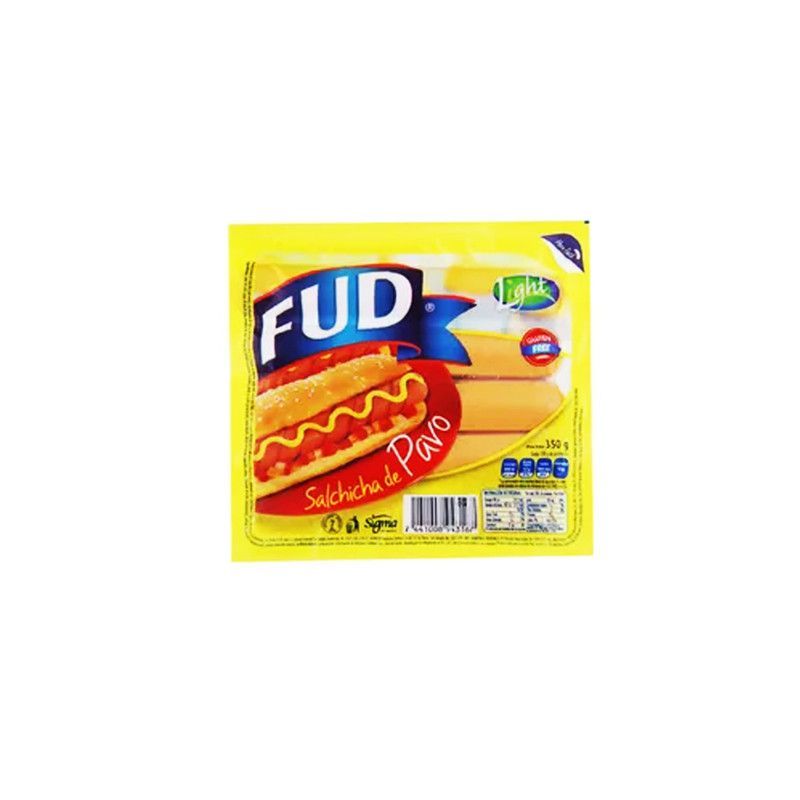 Salchicha De Pavo Fud 350g