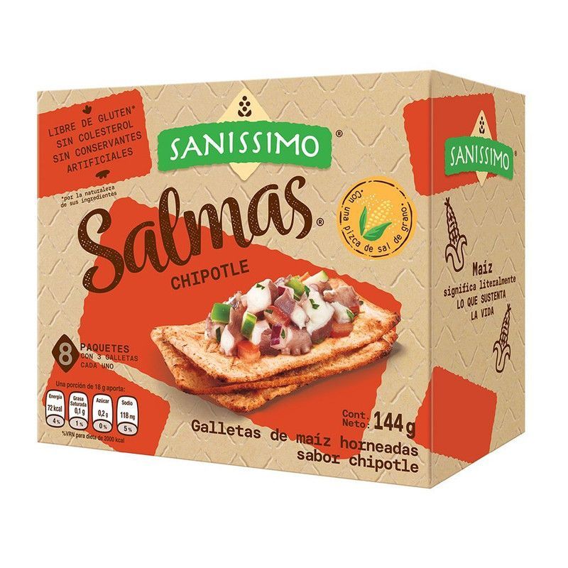 Sanissimo Salmas Chipotle 144g
