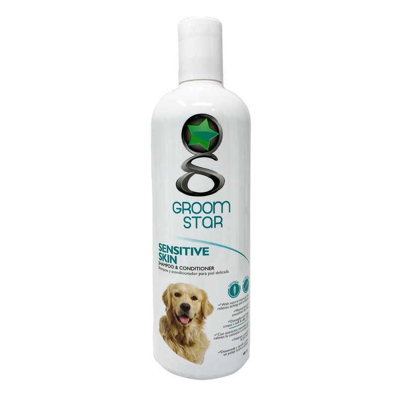 Sh P/perro Sabila&amp;avena 480ml