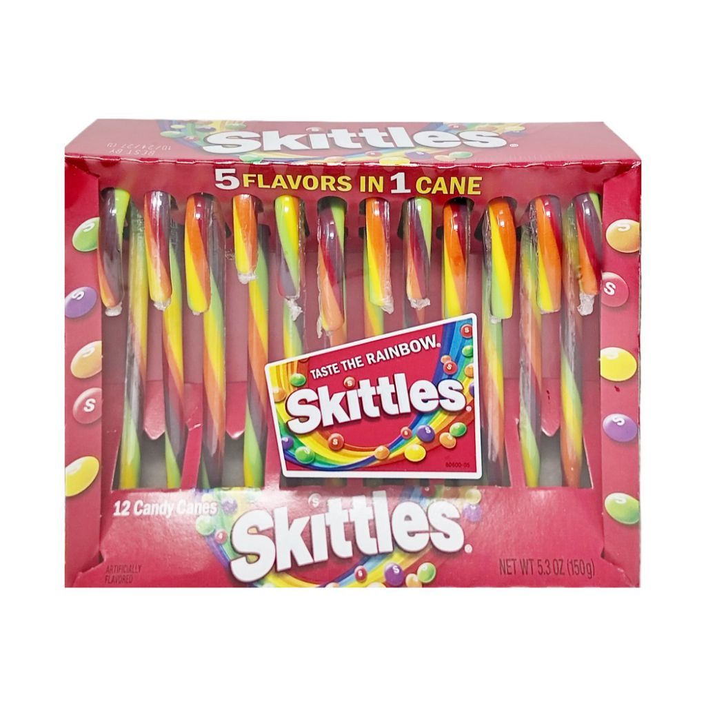 Skittles Candycanes Rainbow12u