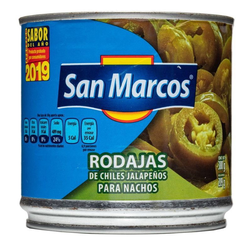 Sm Rodajas De Jal P/nachos 38