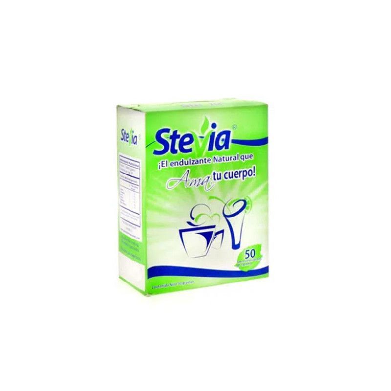 Stevia Endulzante 50 Sobres
