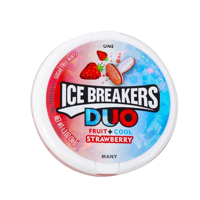 Strawberry Ice Breakers 1.5 Oz