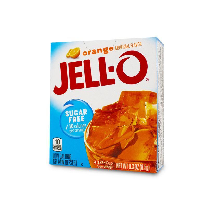 Jell-O Sugar Free Orange 0.3oz