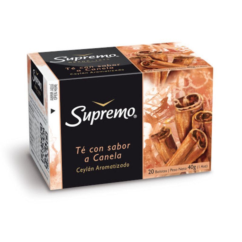 Supremo Te Con Canela 20u