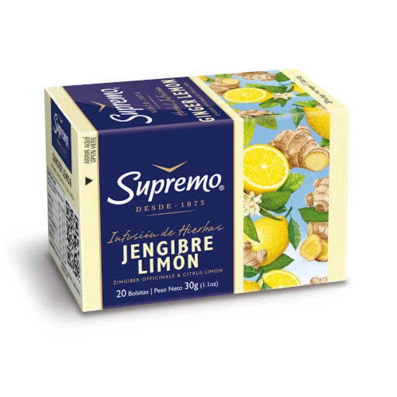 Supremo Te Con Limon  20 Bols