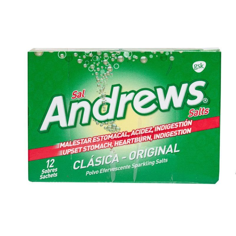 Tabletas Sal Andrews Orig 12u