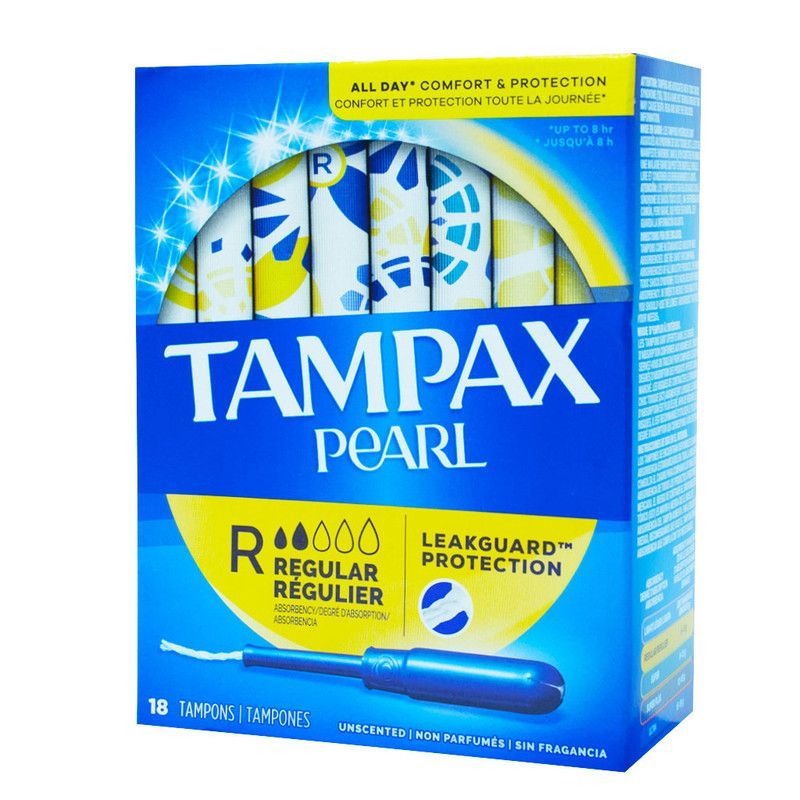 Tampax Pearl Reg Unsd
